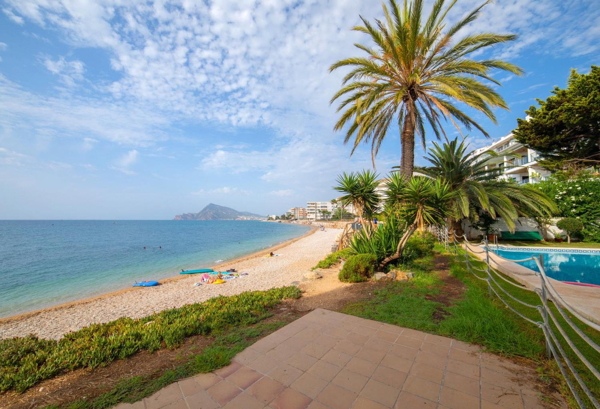 Solete - Apartamento Con Vistas, Acceso Directo Al Mar, Piscina Y Parking By Redi Altea Luaran gambar